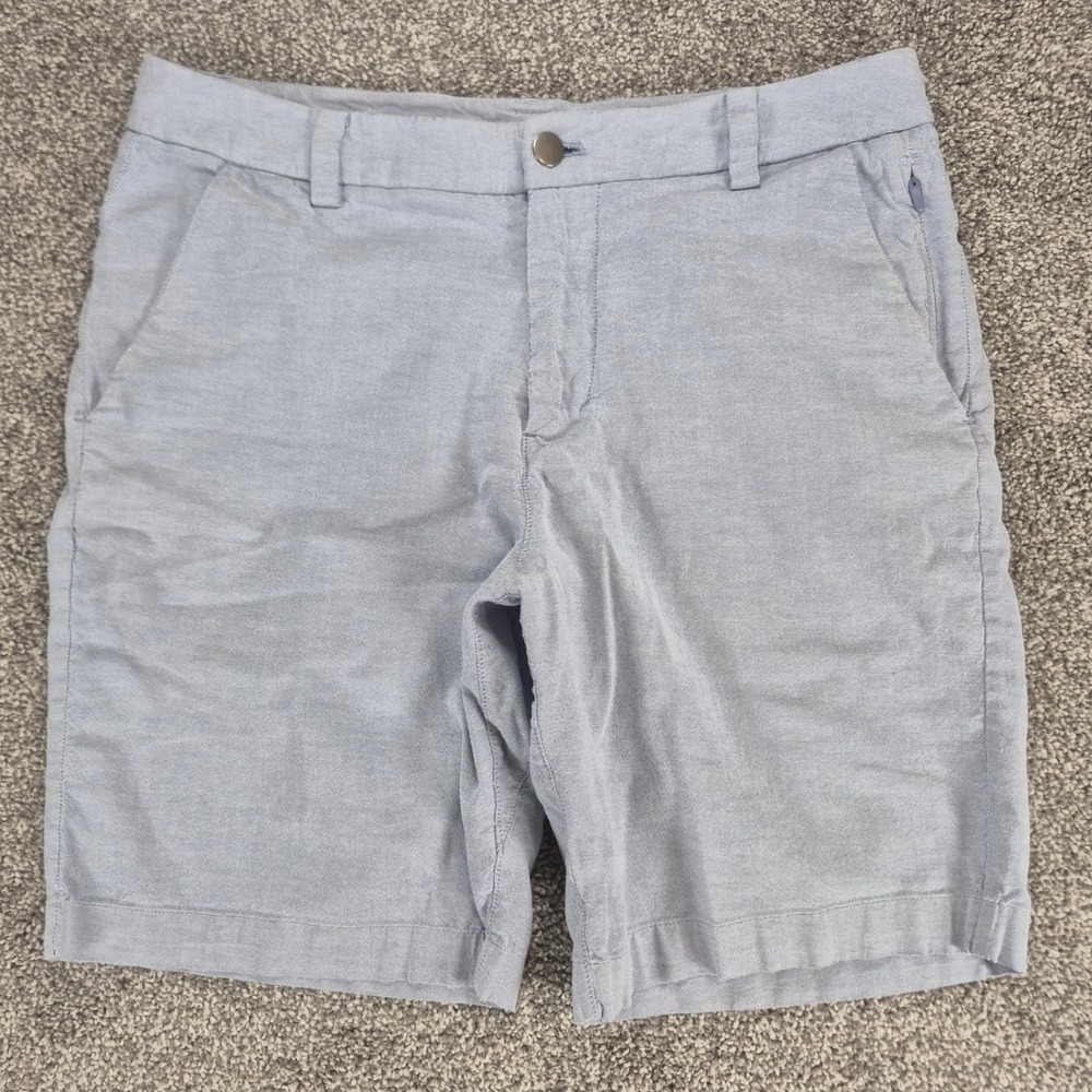Lululemon Commission Short Mens 30 Blue Chino Golf 9" Inseam